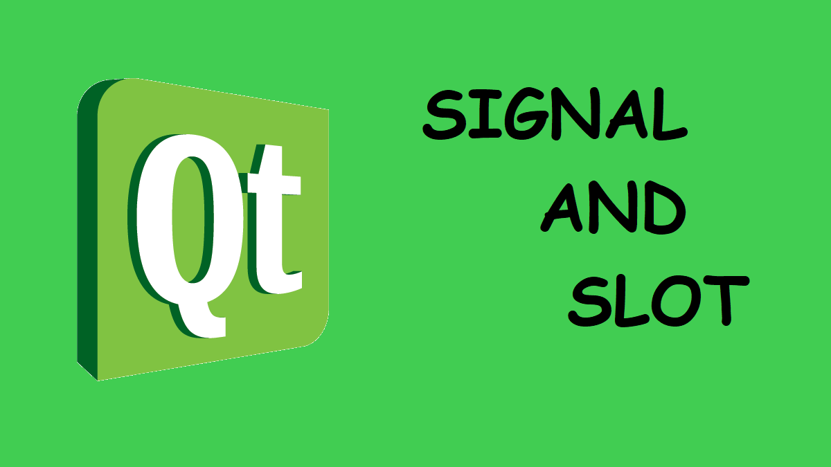 QT GUI C++ - Signal Slot Kavramı - Part 1