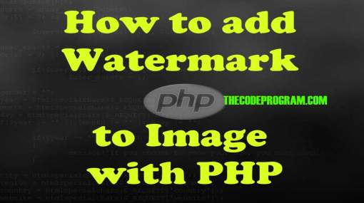 How to add Watermark to Image with PHP