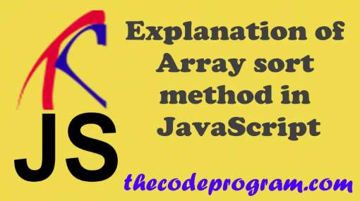 Explanation of Array sort method in JavaScript