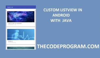 Custom ListView Item in Java Android