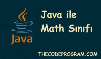 Java Math Sınıfı Kullanımı