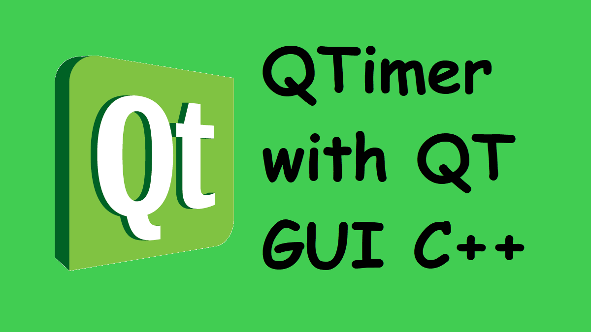 QTimer with QT GUI C++