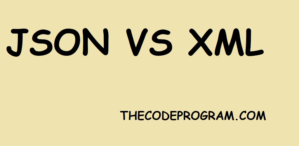 JSON data vs XML data