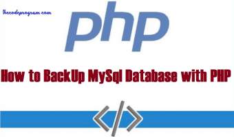 How to BackUp MySql Database with PHP