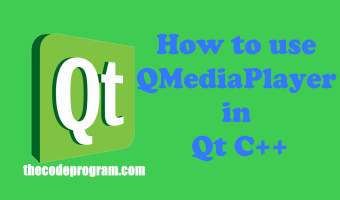 How to use QMediaPlayer in Qt C++