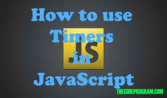 How to use Timer events in JavaScript 