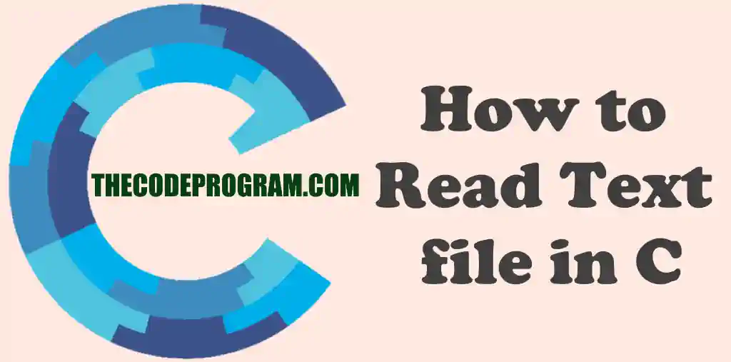 How to Read Text file in C