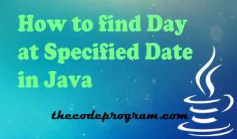 How to find Day at Specified Date in Java
