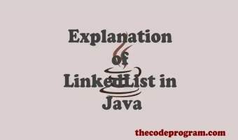 Explanation of LinkedList in Java