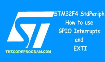 STM32F4 StdPeriph: How to use GPIO Interrupts and EXTI