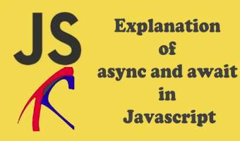 Explanation of async and await in Javascript