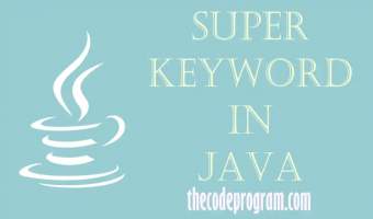 Explanation of super keyword in Java