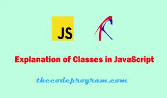 Explanation of Classes in JavaScript