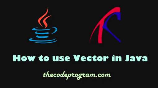 How to use Vector in Java