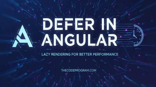 @defer in Angular: Lazy Rendering for Better Performance