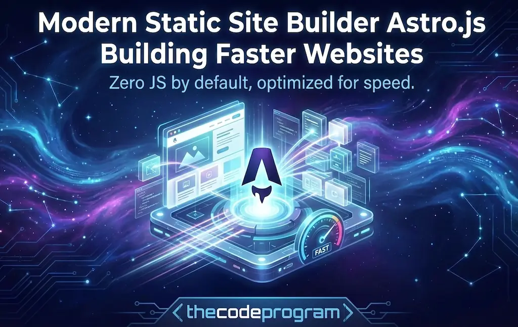 Modern Static Site Builder Astro.js Building Faster Websites