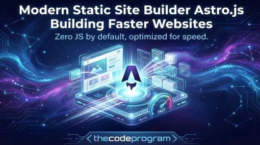 Modern Static Site Builder Astro.js Building Faster Websites